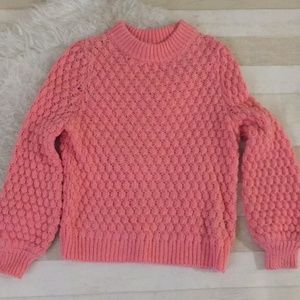 BRAND NEW H&M pink salmon knitted sweater